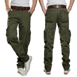 SILIFE Mens Cargo Military Pants Fit Combat Trousers