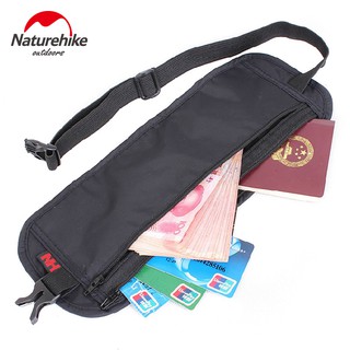 Naturehike Nylon Ultra-Slim Travel Outdoor Sport Anti-Theft License Bagpack Hiking Running - NH15Y005-B