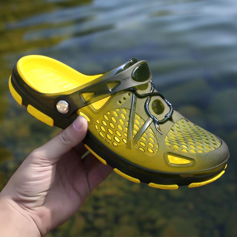 Fashion men slides sandals beach shoes casual shoes outdoor sandals for men (1)