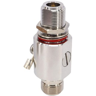 N type Coaxial Lightning Arrestor N Female to Female 50 Ohm Lightning Surge Protector with 90V Gas Tube DC-3GHz