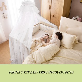 🔥 Baby Bedding Crib Mosquito Net Portable Toddler Mosquito Mesh Net Tent