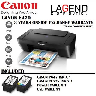 Canon E470 MG2577S / E410 / E470 / MG3070S All-in-One Printer. SIMILAR HP 2135 2676 3635 E410 G2010 L3110 L3150 J100