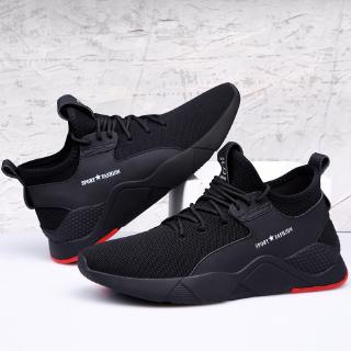 Breathable Men's Shoes Chaozhou Korean Low-up Single Shoes Men's Sports and Leisure Running Shoes