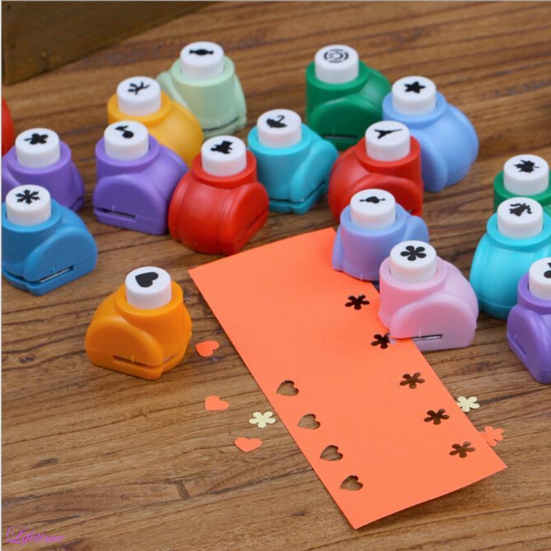 🍒 Lifetime 🏝 New Mini Crafting Paper Punch Crafts Puncher Image Hole Cutters for Scrapbooks