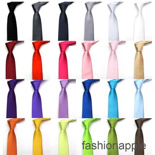 New Classic Solid Plain of 22 Colors Jacquard Woven Silk Blend Men's Tie Necktie