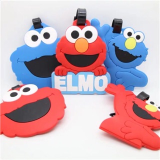 Sesame Street Elmo Silicone Luggage Tag