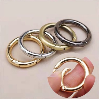 1.8cm O Ring Sprng Buckle Accessories for Bag Straps Dog Chain Keyring DIY Replacement