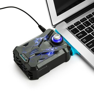 Laptop USB Mini Strong Vacuum Cooler Pad Notebook Air Extracting LED Cooling Exhaust Fan * Ready Stock*