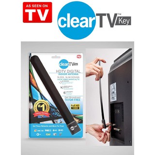 【HW】TOP Clear TV Key HDTV FREE TV Digital Indoor Antenna Ditch Cable As Seen on TV