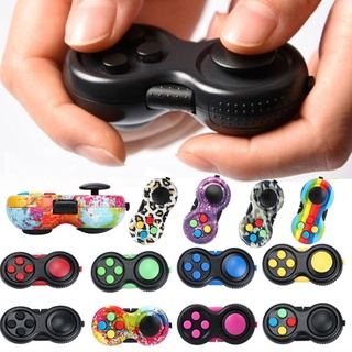 Portable Fidget Toy Set Including Fidget Pad,Infinity Cube Fidget Cube Toy for Adults and Kids , Cute Puzzle Flip Cube for Anxiety Stress Reducer, Autism Relief and Killing Time