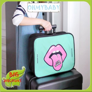 【OMB】 Cartoon Lovely Outdoor Travel Clothes Storage Bag Airplanes Boarding Bag