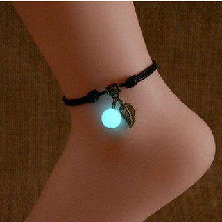 Anklet/Bracelet with luminous stone / Gelang kaki/tangan batu bercahaya / 夜光珠手脚链