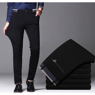 READY STOCK CEO Formal Pants Elastic Smart Men Business Trousers Casual Pant Office Wear Clothing Bottom MP 049