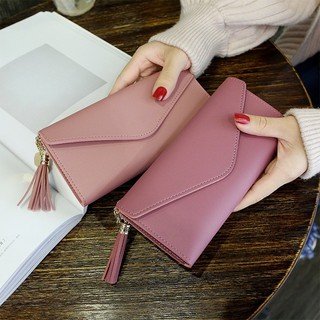 Long Wallet Card Bag Clutch Ultra-thin Ladies Wallet