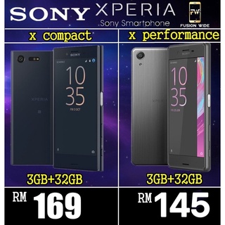 🔥🔥SALES🔥🔥 Sony X Performance/X Compact Grade SUPER A_UltraHD_3GB+32GB_PREOWNED 99% LIKE NEW