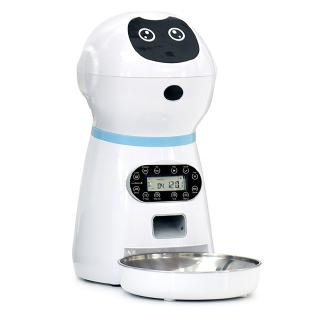 Pet Feeder Automatic Dog Cat Feeder Food Dispenser Pet Automatic Feeder Dog Cat Drinking Bowl Voice Recording LCD Screen