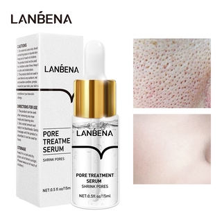 LANBENA Pore Treatment Serum Essence Shrink Pores Relieve Dryness Oil Control Firming Moisturizing Skin Care