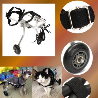 Adjustable Pet Wheelchair Walk For Handicapped Puppy Cart Cat
