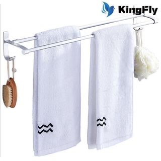 2 layer Towel holder Premium Aluminium Towel rack Bathroom holder accessories