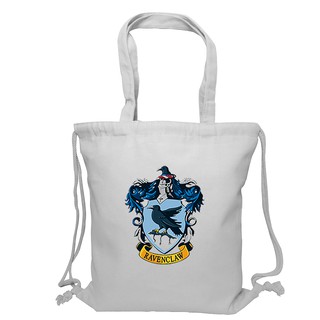 Harry Potter School Ravenclaw Eagles Men's Drawstring Bag Tote Bags Canvas Pack