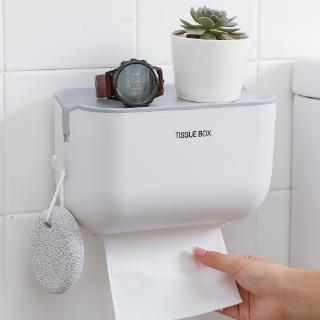 Toilet Waterproof Tissue Box Multifunctional Bathroom Shelf