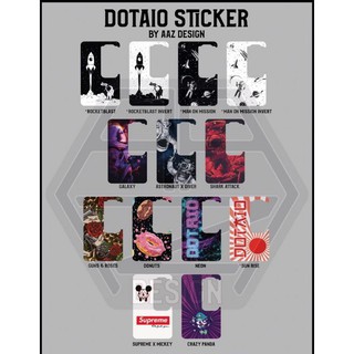 (Ready Stock) DotAio Inner Rear Sticker Dotmod Aio
