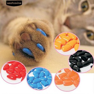 Pet Dog Cats Kitten Paw Claws Control Nail Caps Covers Pet Accessories