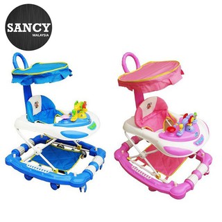 READY STOCK 🔥 SANCY Multi functional Music Baby Walker Education Learning Toys Toy Toddler Walk
