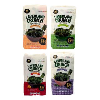 (Halal) Laverland Crunch Seaweed Snack 4.5Gx9 pack