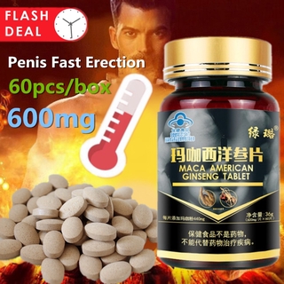 Man Viagra Maca Tablet Enhance Male Enhancement Pill Penis Erection Stamina Sex Products ginseng powder Herbal Health