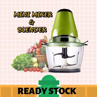 Mini Blender Electric Household Meat Slicer Mixing Food Processor for Kitchen