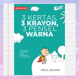 Best Seller 🔥3 Kertas, 3 Krayon, 3 Pensil Warna by Adlil Rajiah