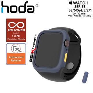 Hoda Rough Case for Apple Watch Series SE / 6 / 5 / 4 / 3 / 2 / 1(42/44mm) - Blue (Barcode : 4713381517574 )