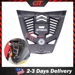 GTmotor Motorcycle Engine Cover Yamaha Y15ZR LC150 Carbon Black Engine Cover Penutup Enjin