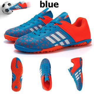 *ready stock* outdoor kids football shoes children turf kasut bola srpak soccer shoes boy Training shoes plus size 31-43