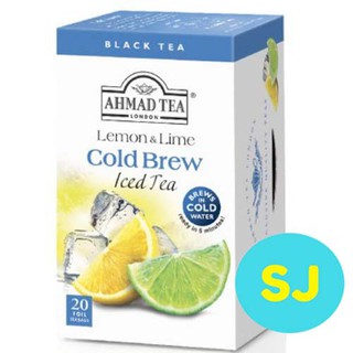 Ahmad Tea Cold Brew Lemon & Lime (20 Teabags) (1)