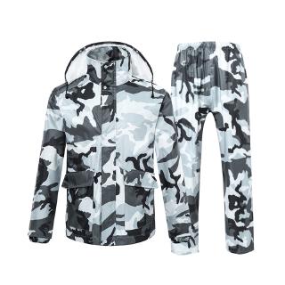 men/women Raincoat suit motorcycle camouflage Baju Hujan Rain Coat Jacket