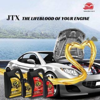 Minyak Hitam JTX1000 Red & Gold 1liter or 4liter JTX 1000 Motor Oil