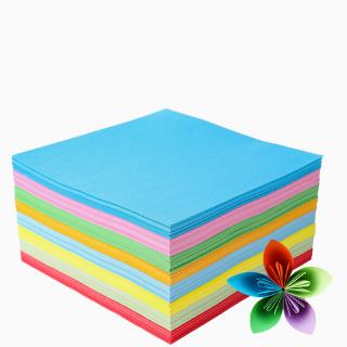 Folding Paper Square Origami Double Sides 100 Sheets Gift Packaging Decor Scrapbooking Paper Paper Crane DIY Handmade