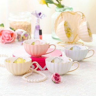 coffee cup ceramic afternoon tea set home cup set flower tea cup wedding gift
