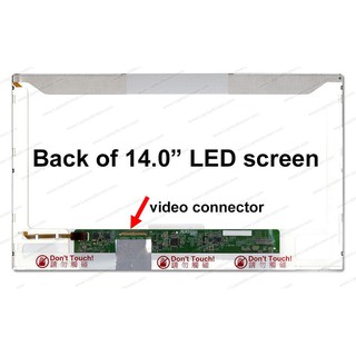 LED 14.0 Normal 40 Pin 1366X768 Laptop Screen Compatible with All Kind of Laptop ACER ASUS DELL COMPAQ HP SAMSUNG SONY