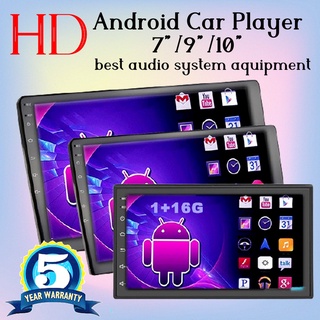 7"/9" Car Android Player 9.1 4RAM+16GB High Spec Dual Zone Car Stereo 2DIN WIFI GPS NAVI Quad 4Core