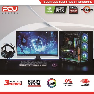 PC Ultimate Gaming PC Desktop / AMD Ryzen 5 3600 / Intel i5-10400F / GTX 1050 Ti / GTX 1650 1660 Super / RTX 2060 3060