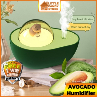 Avocado Pet Aroma Diffuser Air Purification Humidifier 210ml Cool Mist with Romantic LED Light for Home, Bedroom, Office