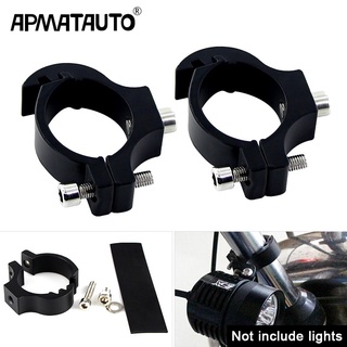 Original Product100% Quality 【Ready stock】2pcs Spotlight Bracket 27- 35mm Motorcycle Universal Clamp Holder Mounting Fog