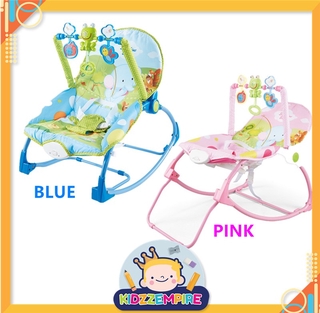 Kidzzempire Premium Baby Rocker Bouncer New Born Toddler Music Chair 0-12Months BAB013