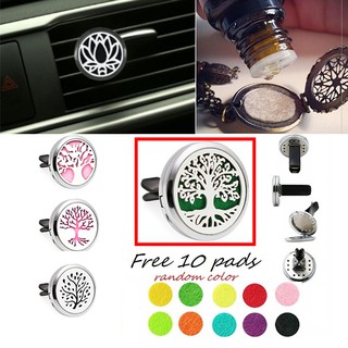 🌳🌳🌳 Tree Design Car Air Freshener / Purifier using Aircond Vent Clip Aroma Theraphy Essential Oil Fragrance Diffuser