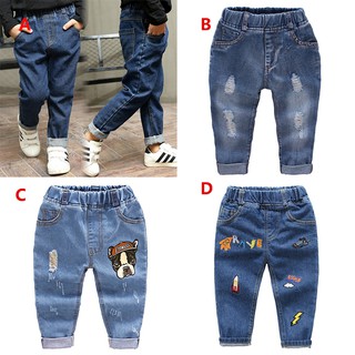 [Ready Stock]Boys Pants Long Trousers Kids Pants Baby Boy Jeans Pant Denim Jeans