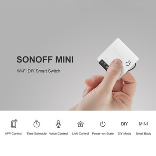 SONOFF Mini Two Way Intelligent Switch 10A Supports DIY Mode Household Appliance Automation Smart Switches