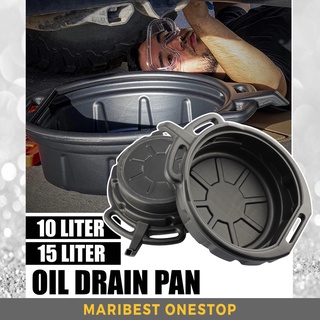 10L / 15L Plastic Oil Drain Pan Wast Engine Oil Collector Tank Gearbox Oil Basin Trip Tray Car Repair Fuel Fluid Change (1)